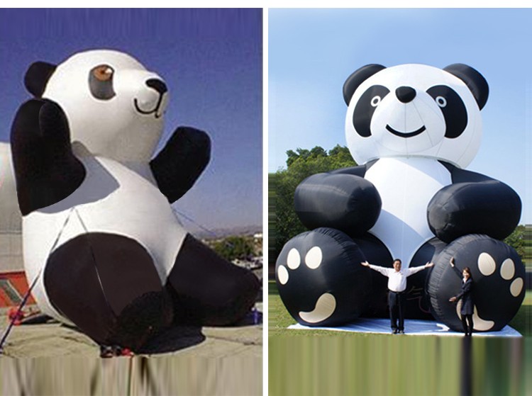 五指山熊猫卡通气模